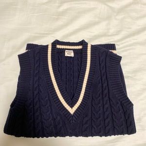 Sunday Best sweater vest xxs
